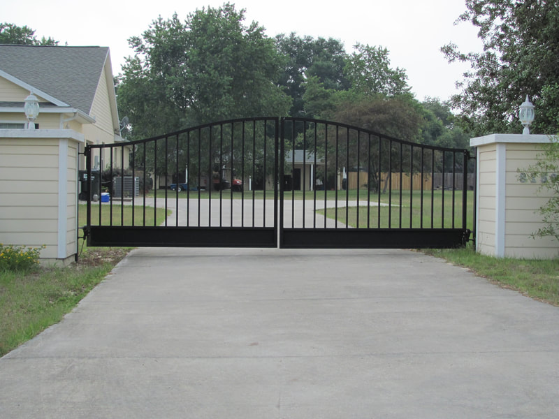 driveway gate entrance arched - ag0033