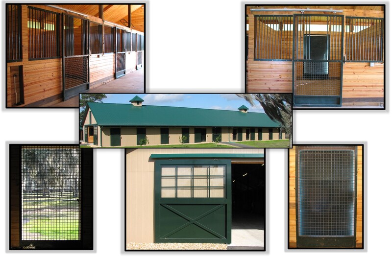 horse stall doors and fronts custom made - sf0006