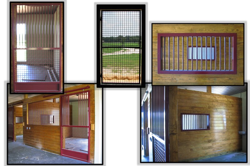 horse stall doors and fronts custom made - sf0016