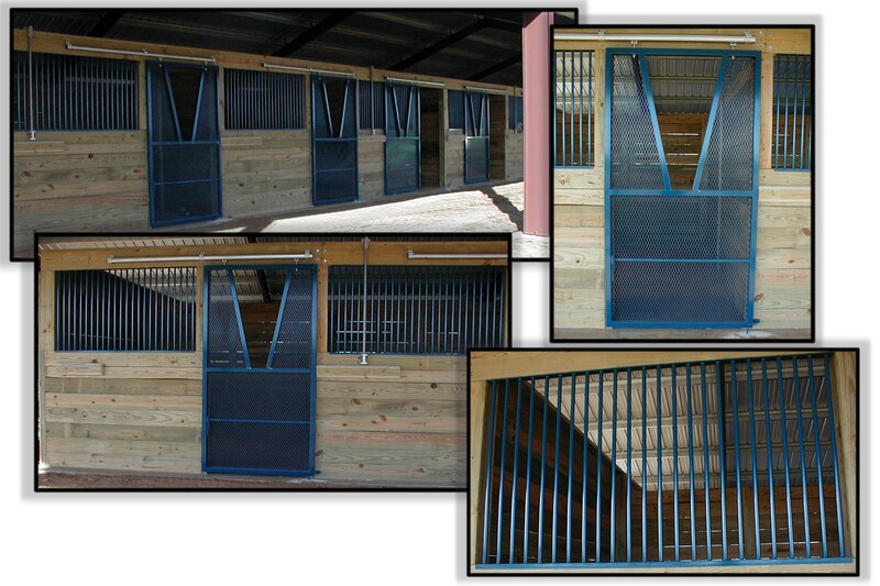 horse stall doors and fronts custom made - sf0018